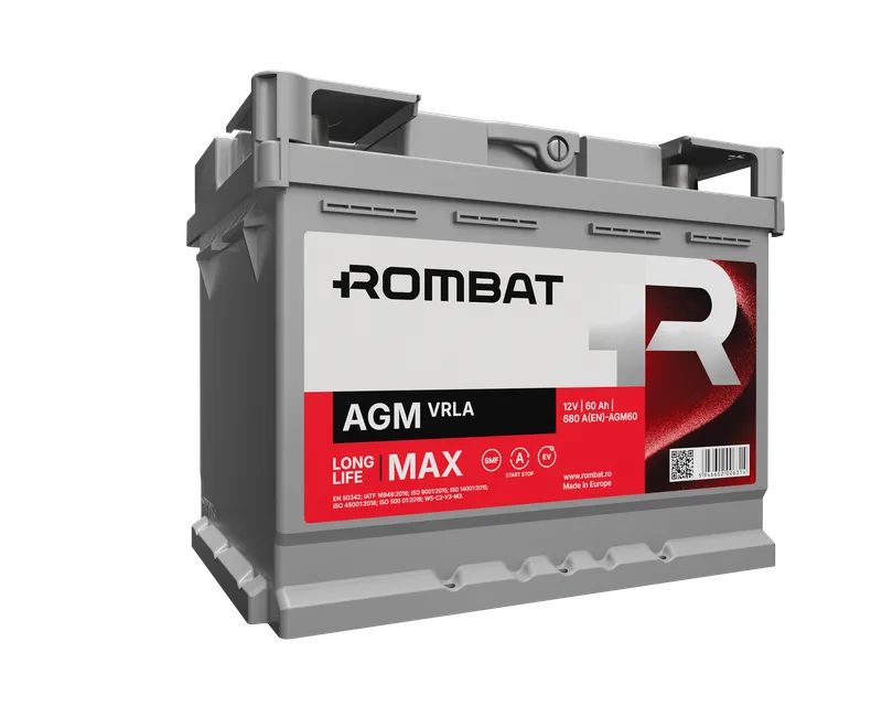 12V - 60AH 680A