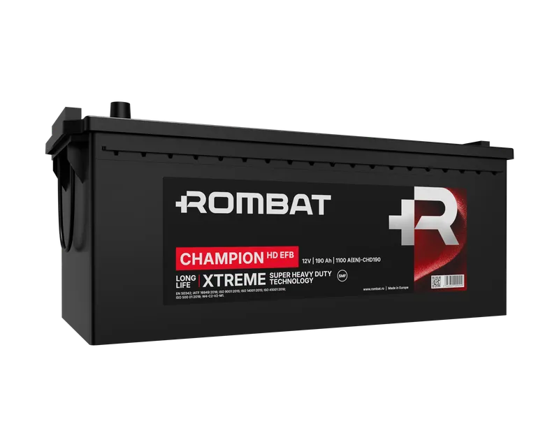 12V - 190AH 1100A