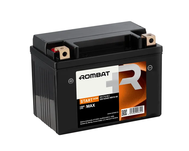 12V - 12AH 200A RBX14-BS
