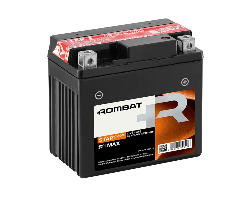 12V - 4AH 70A RBX5L-BS