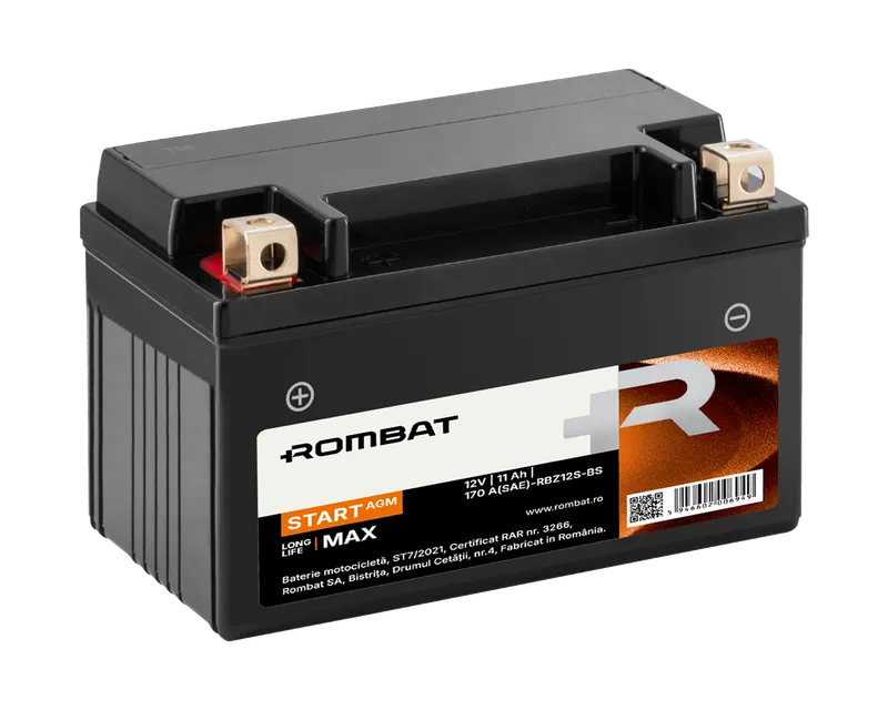 12V - 11AH 160A RBZ12S-BS