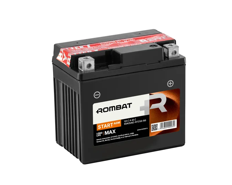 12V - 4AH 45A RTZ5S-BS