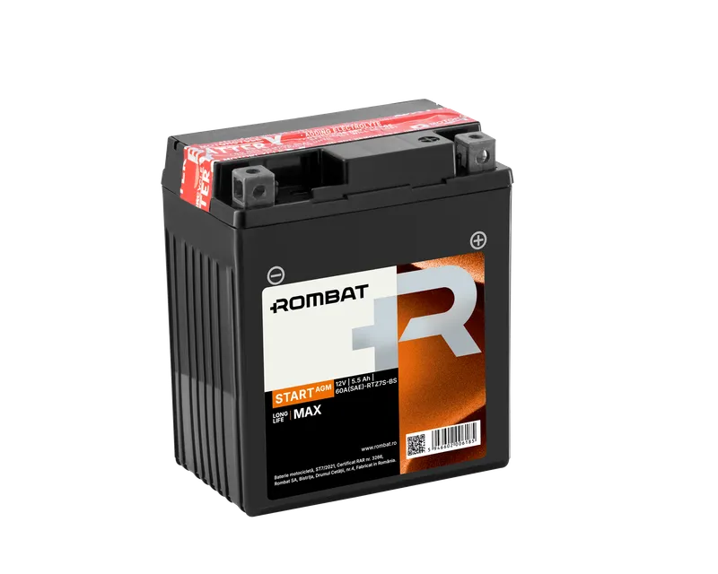 12V - 5,5AH 60A RTZ7S-BS
