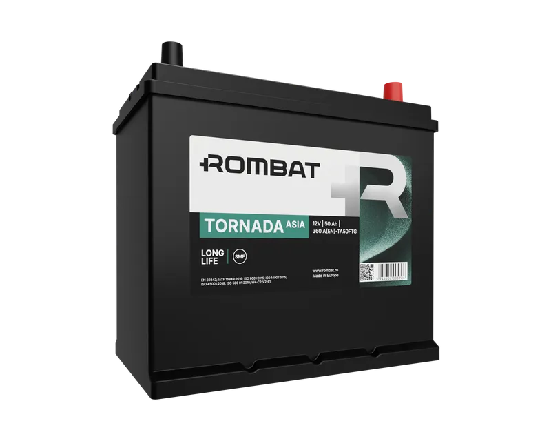 12V - 50AH 360A GT