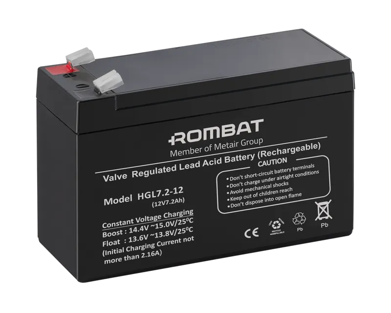 12V - 7.2AH 
