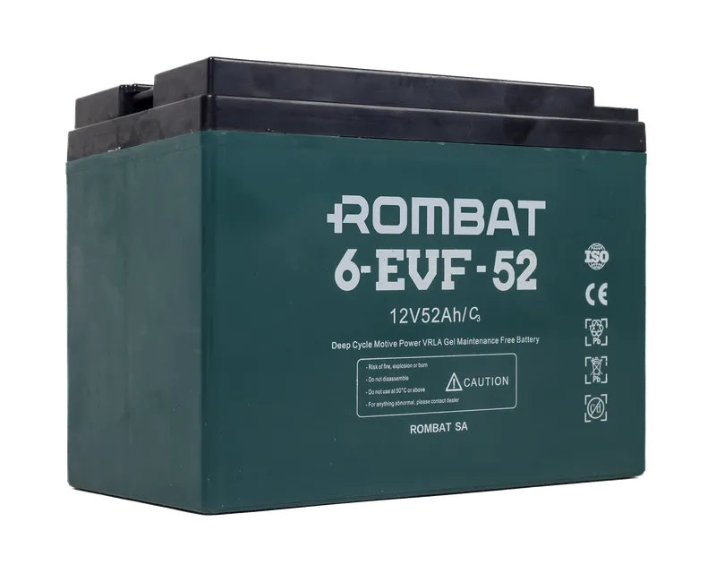 12V - 52AH 